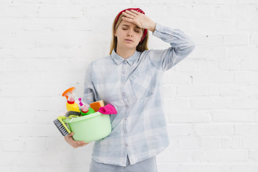 woman-tired-cleaning-house